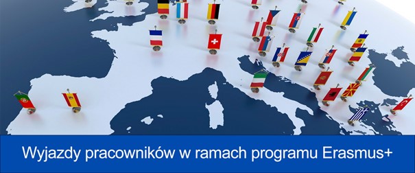 Wyjazdy pracowników w ramach programu ERASMUS +