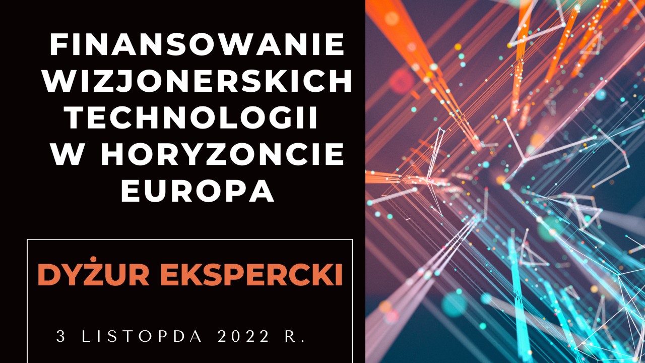 Finansowanie wizjonerskich technologii w Horyzoncie Europa